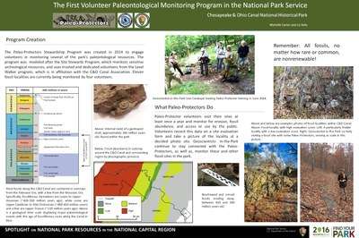 The First Volunteer Paleontological Monitoring Program in the National Park Service