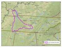 Lower Tennessee River Basin Boundary