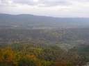 View of Farms and Forests from lookout point on the Appalachian Trail.
